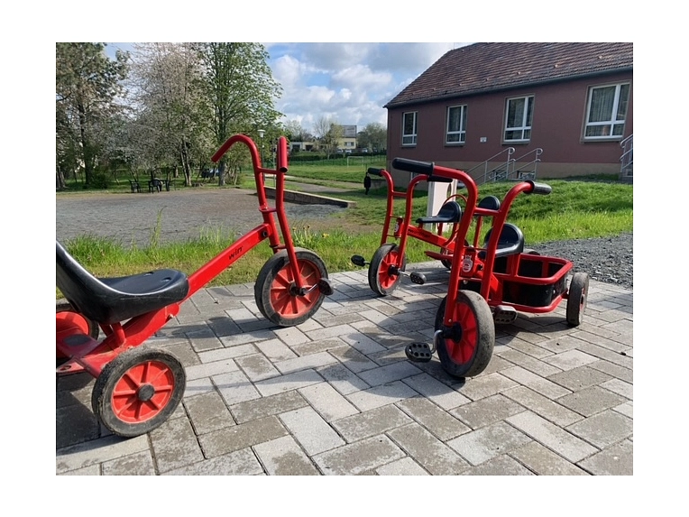 Dreiräder © Grundschule Mutzschen